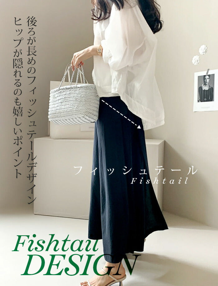 フィッシュテールパーカー