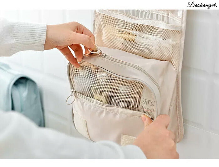 吊り下げトラベルポーチ