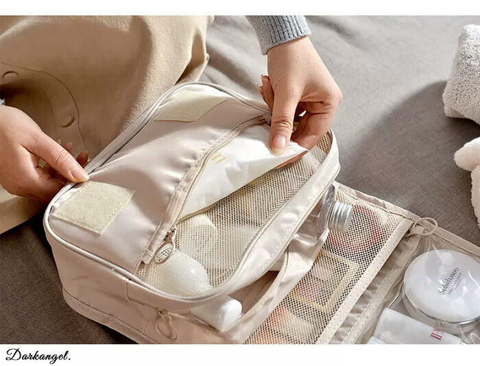 吊り下げトラベルポーチ