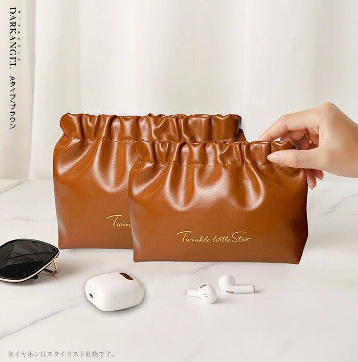 選べる2サイズばね口ポーチ