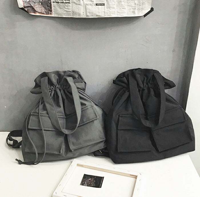 2way撥水巾着トートバッグ