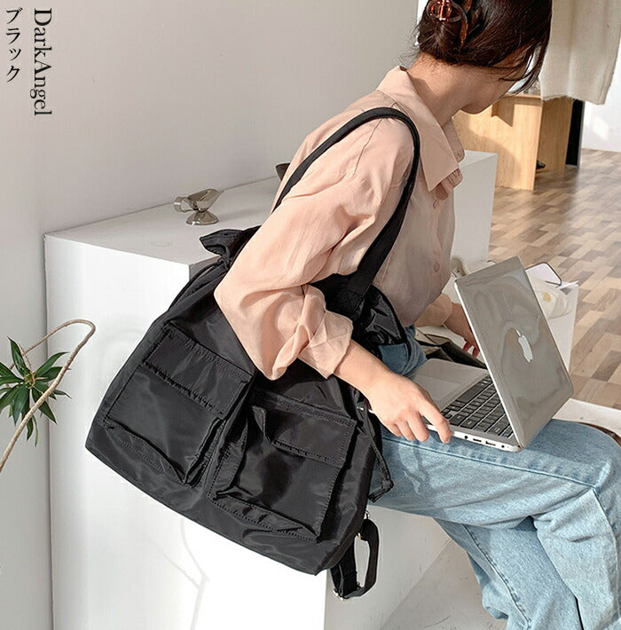 2way撥水巾着トートバッグ