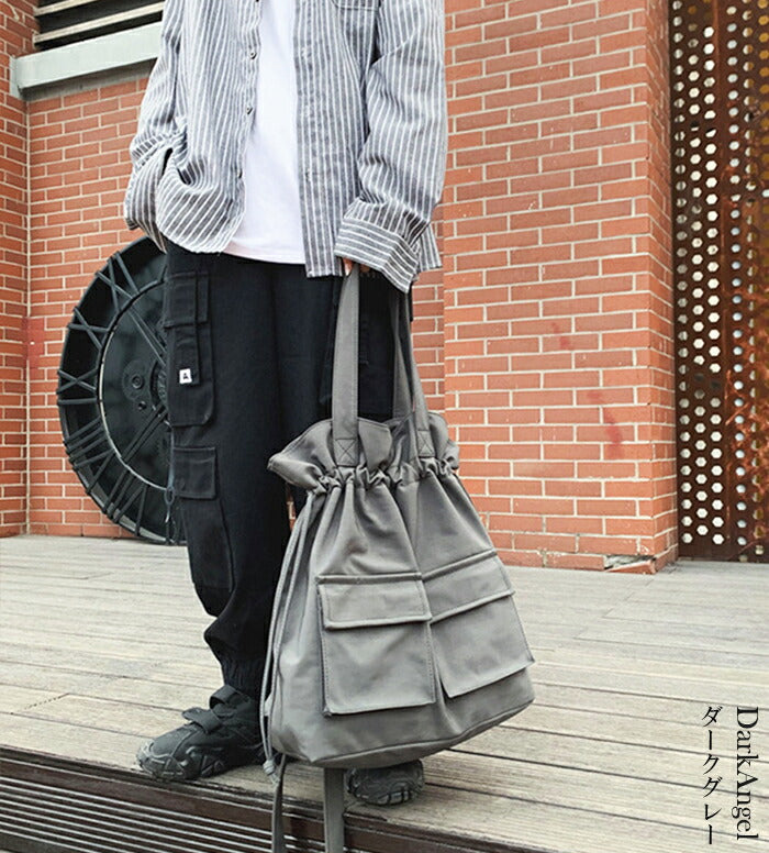 2way撥水巾着トートバッグ