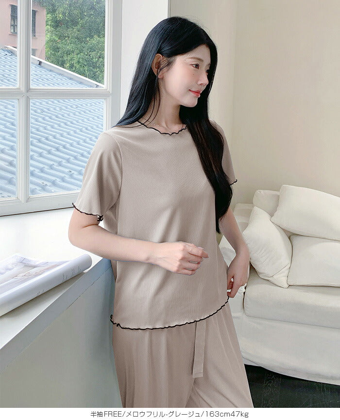 06type | カットフリールームウェア上下セット&ワンピース