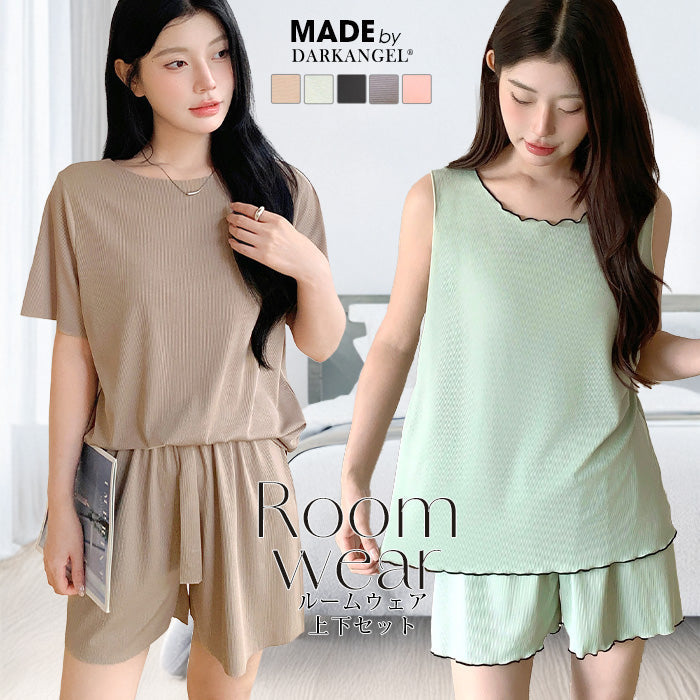 06type | カットフリールームウェア上下セット&ワンピース