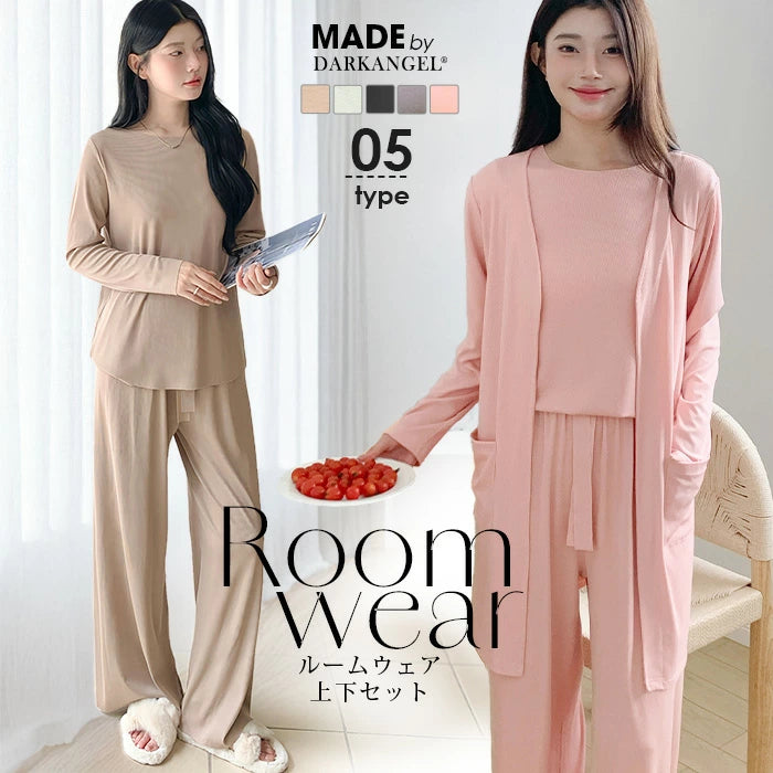 06type | カットフリールームウェア上下セット&ワンピース