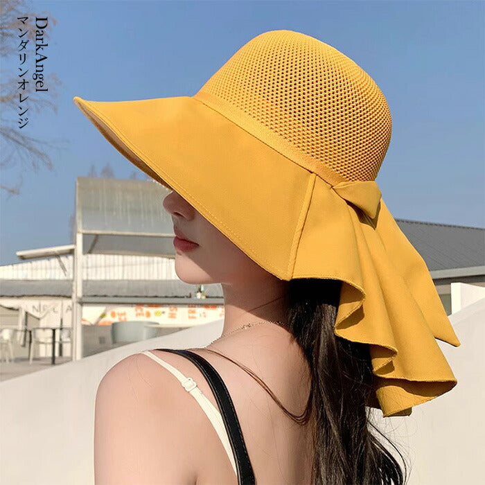 ドレープリボンハット