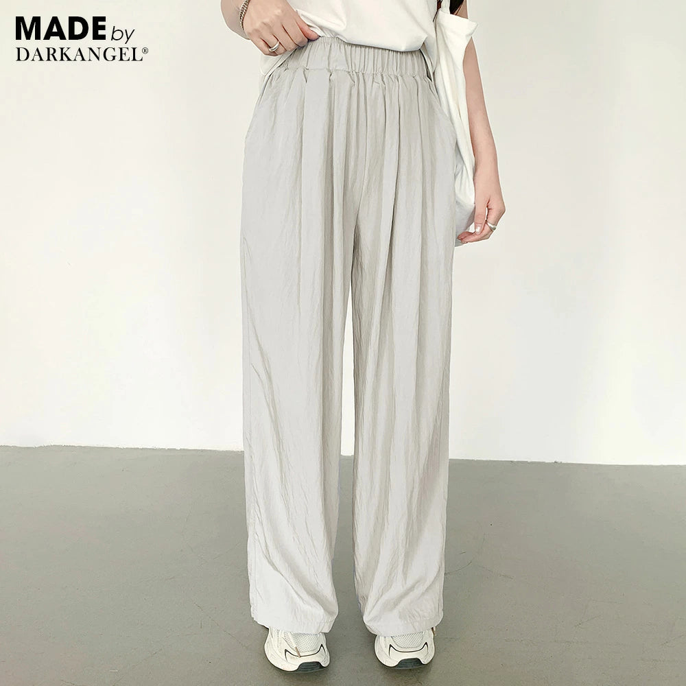 04size| 03type | 速乾 | 選べる3つの素材裏起毛/涼感ワイドパンツ