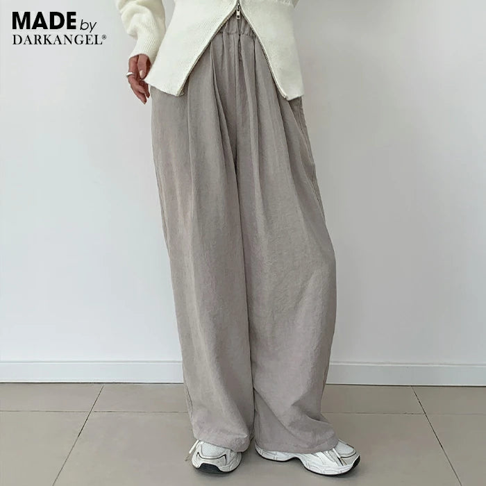 04size| 03type | 速乾 | 選べる3つの素材裏起毛/涼感ワイドパンツ