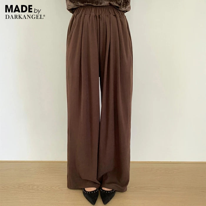 04size| 03type | 速乾 | 選べる3つの素材裏起毛/涼感ワイドパンツ