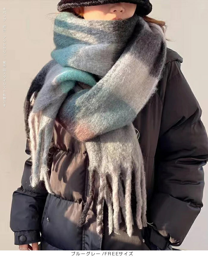 06color | FREEサイズ | たっぷりボリュームマフラー