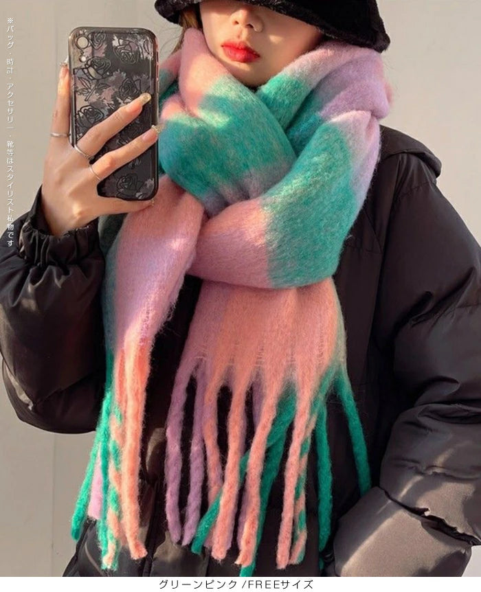 06color | FREEサイズ | たっぷりボリュームマフラー