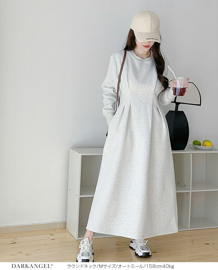 ウエストタックワンピース