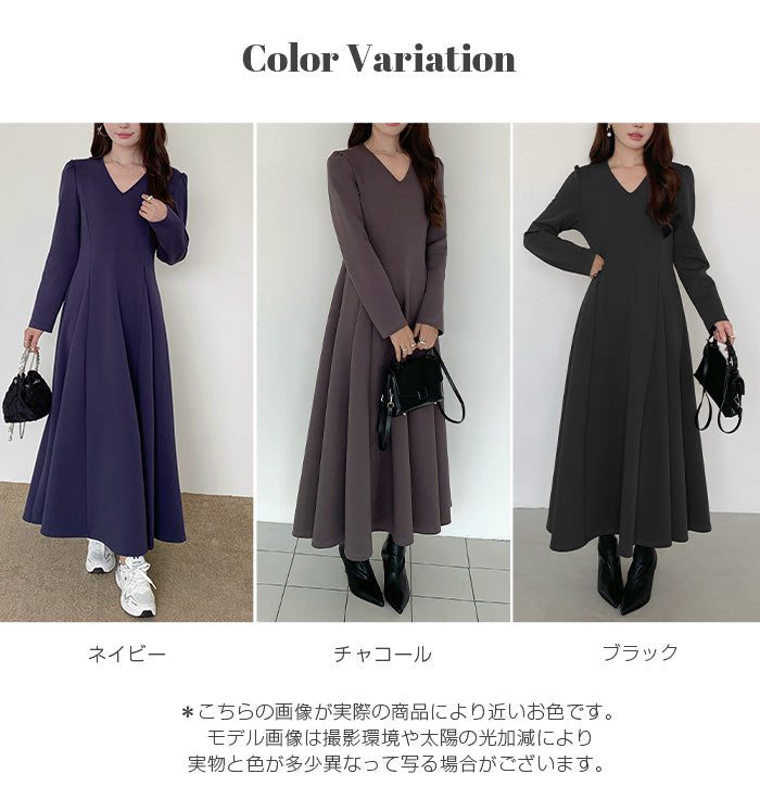 ウエストタックワンピース