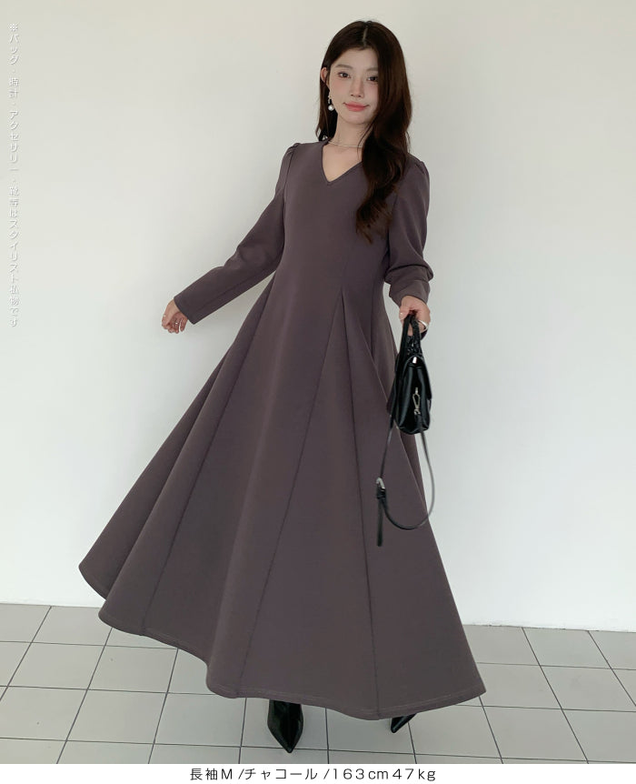 ウエストタックワンピース