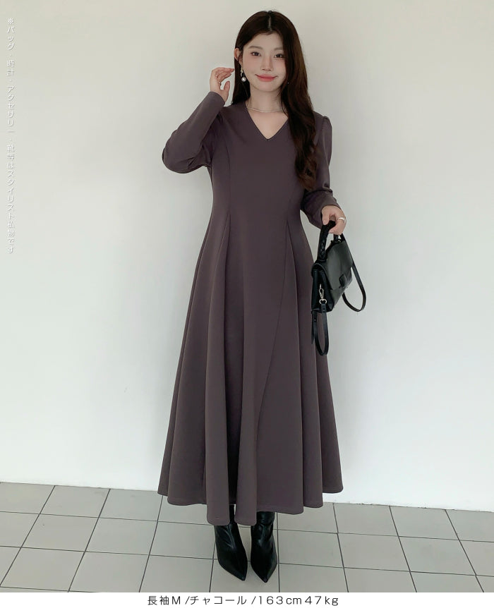 ウエストタックワンピース