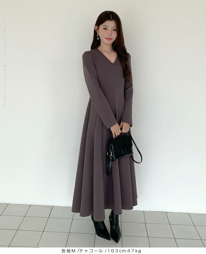 ウエストタックワンピース