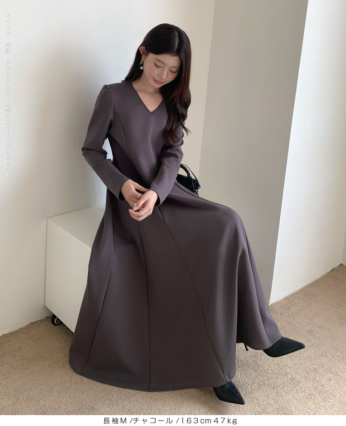 ウエストタックワンピース