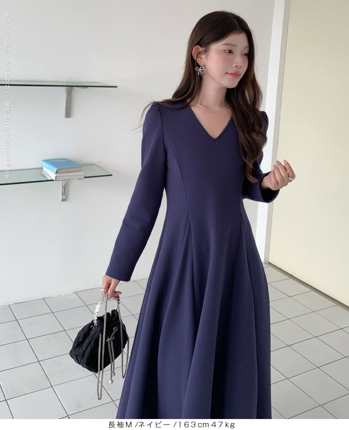 ウエストタックワンピース