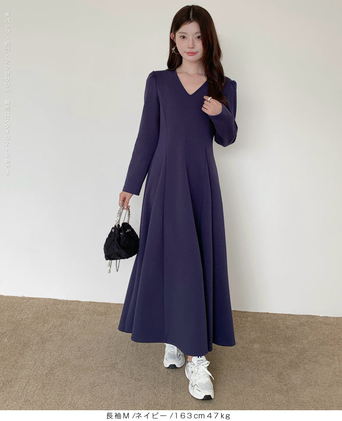 ウエストタックワンピース