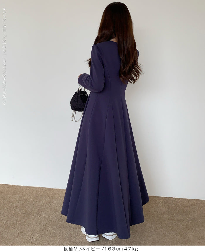 ウエストタックワンピース