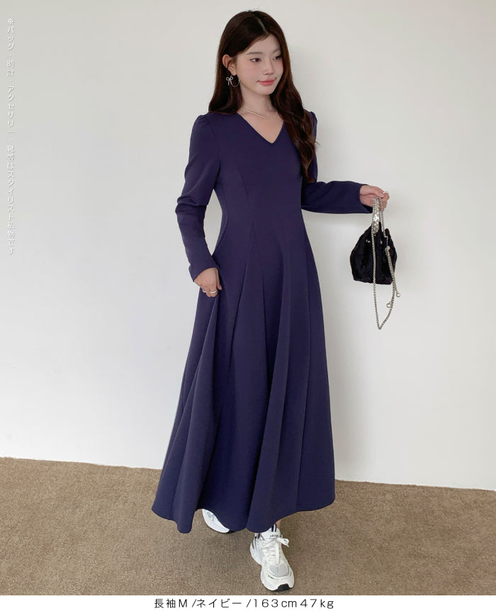 ウエストタックワンピース