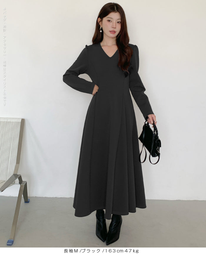 ウエストタックワンピース