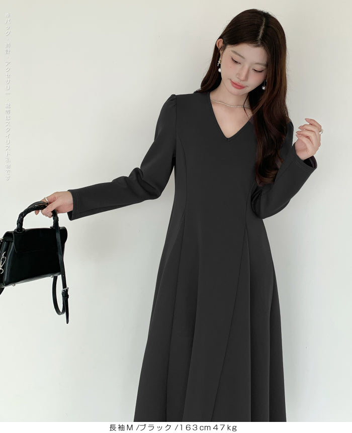 ウエストタックワンピース