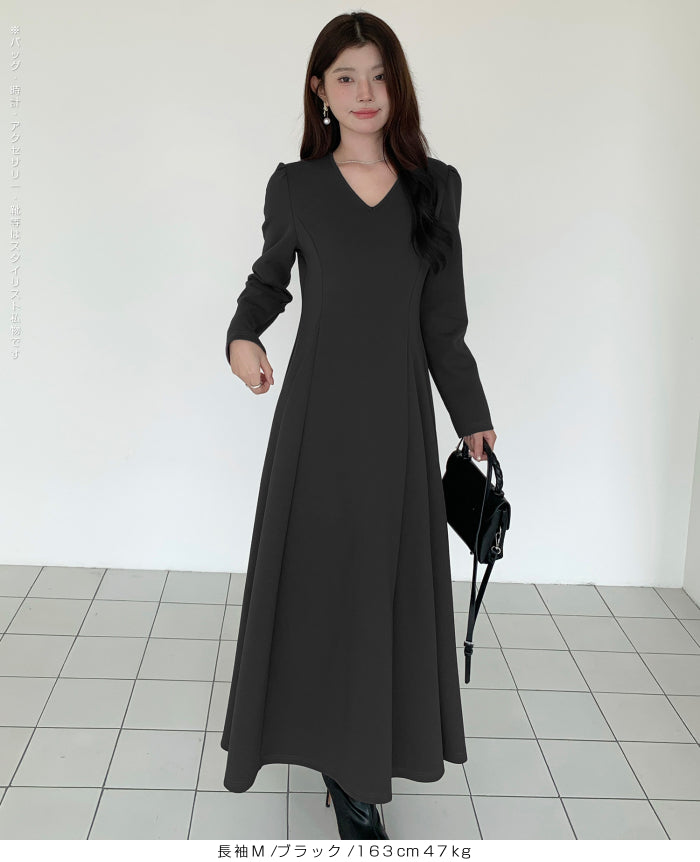 ウエストタックワンピース