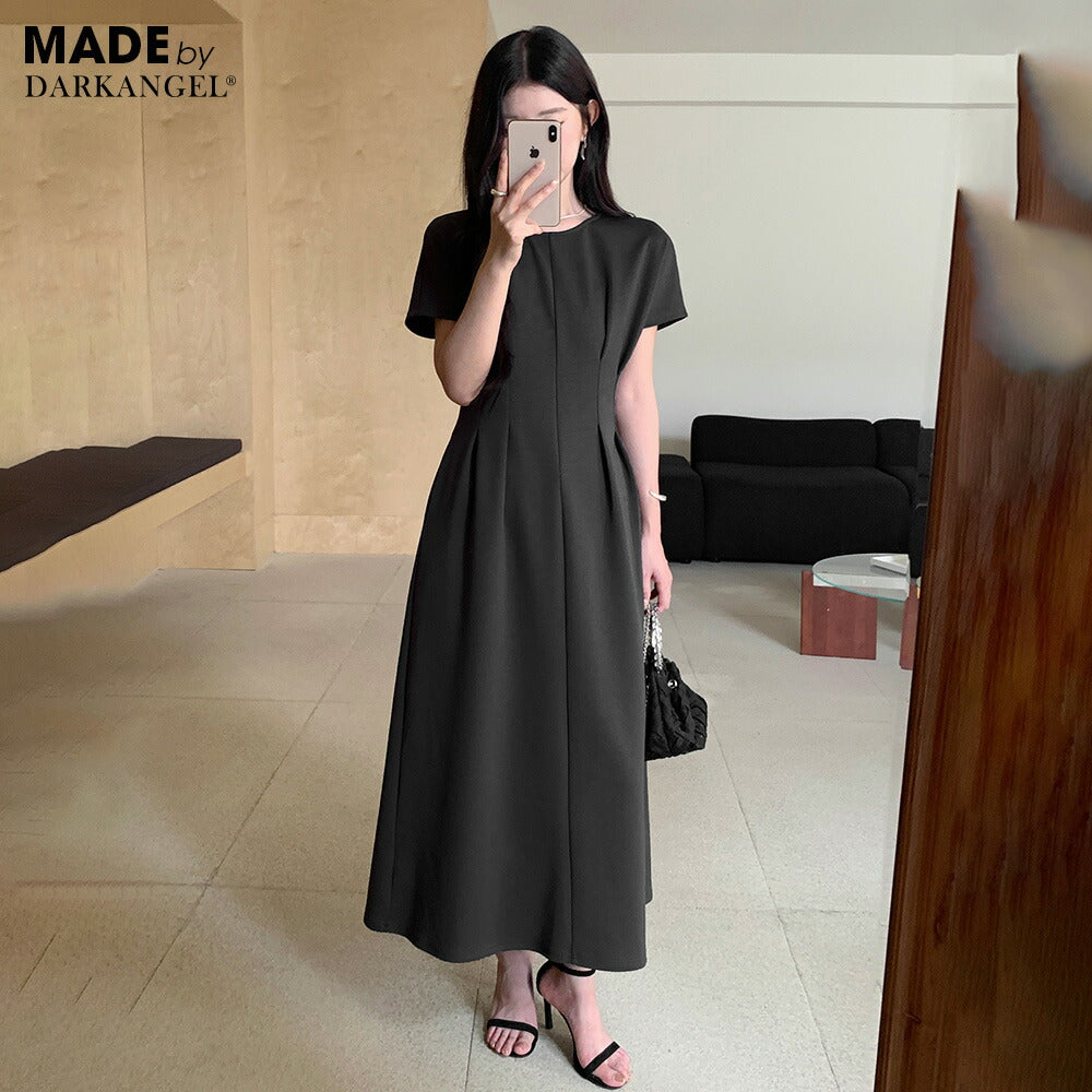 ウエストタックワンピース