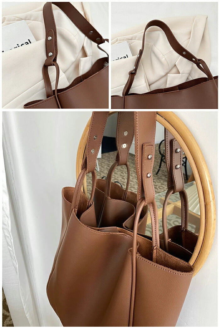 ワンハンドルトートバッグ