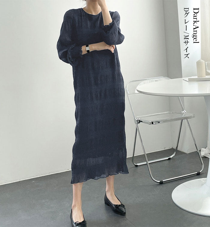 シフォンワンピース