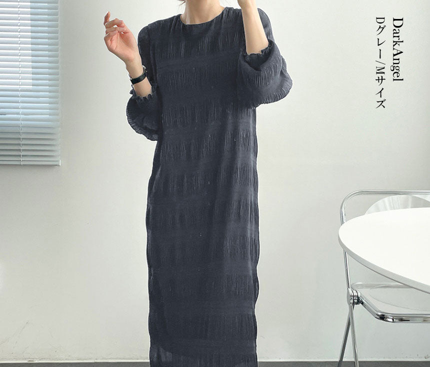 シフォンワンピース