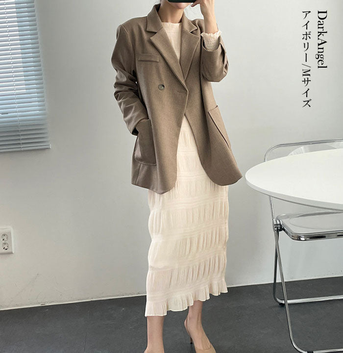 シフォンワンピース