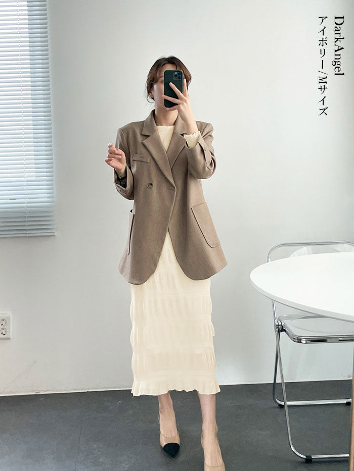 シフォンワンピース