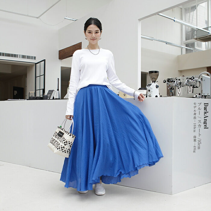 リネンワイドパンツ&スカート