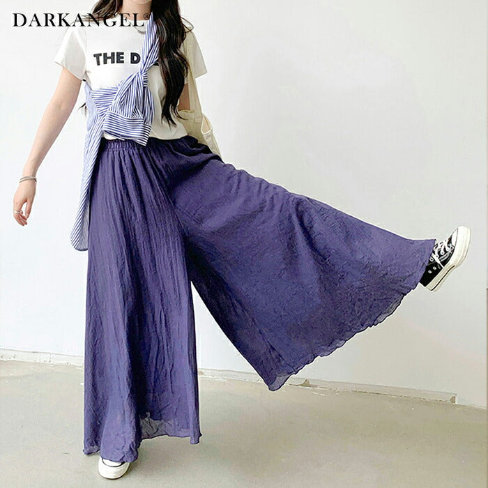 リネンワイドパンツ&スカート