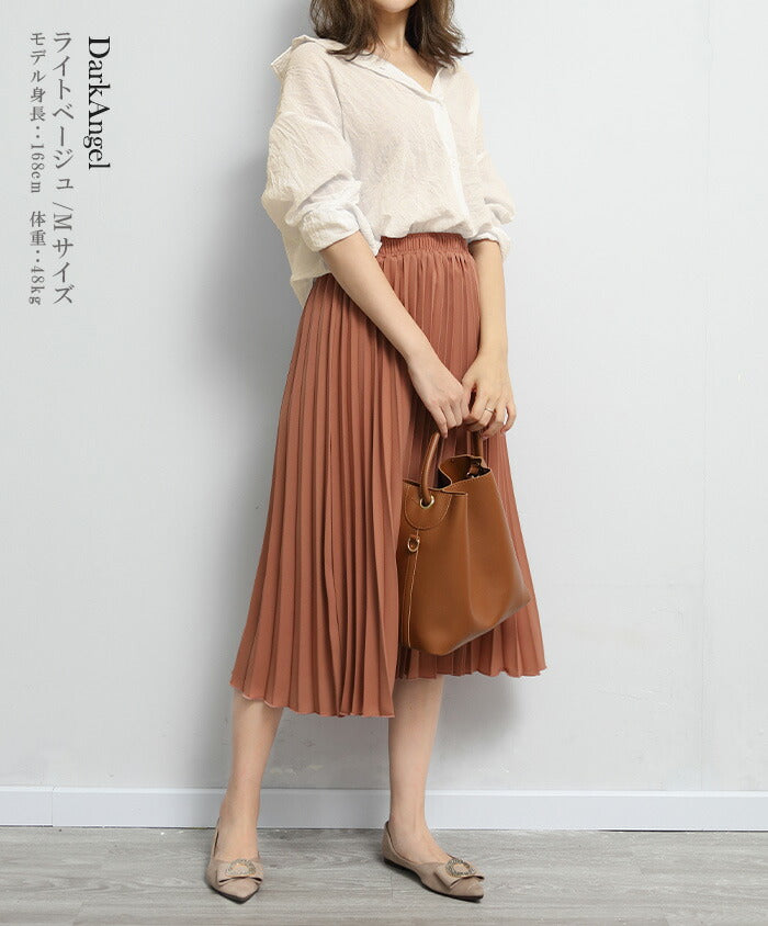 リネンタッチシャツブラウス