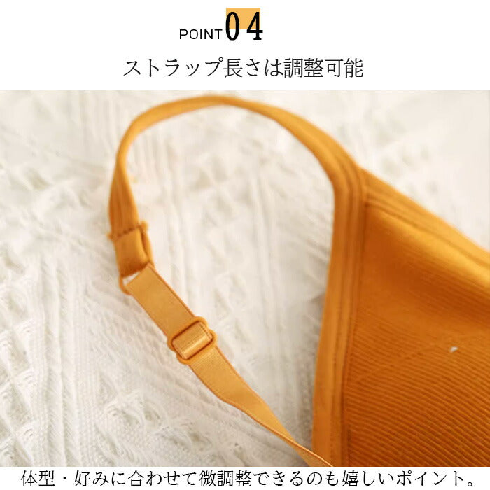 バックオープンキャミソール