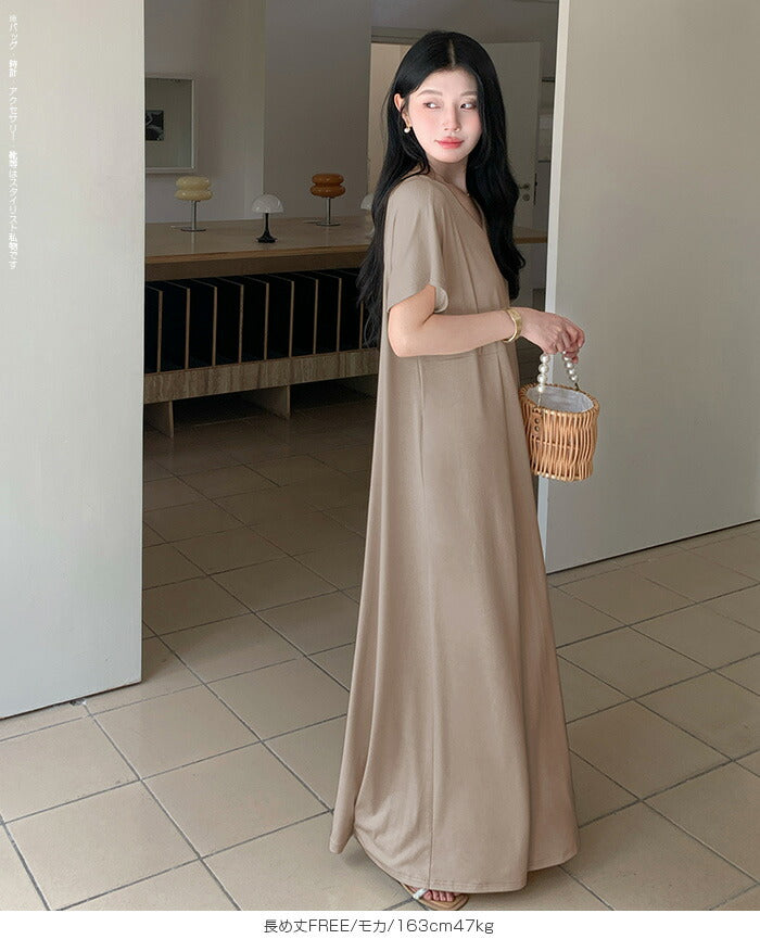 ウエストタックワンピース