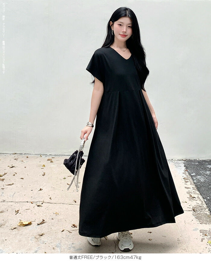 ウエストタックワンピース