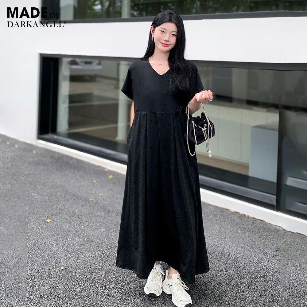 ウエストタックワンピース