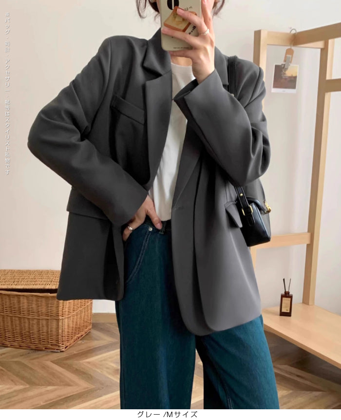 オーバーサイズテーラードジャケット