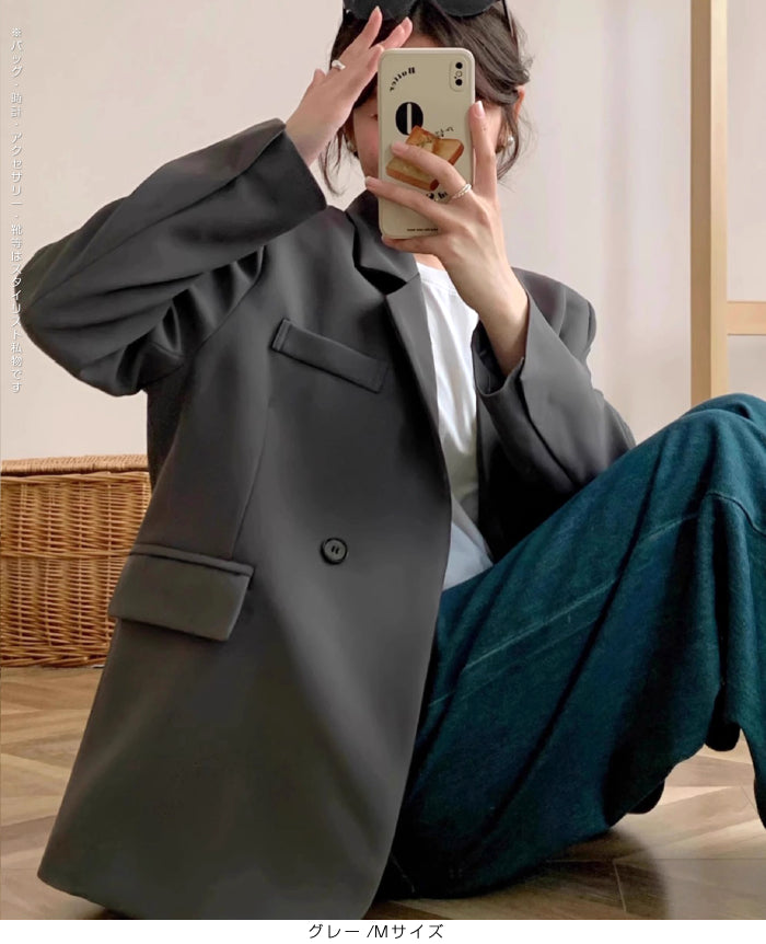 オーバーサイズテーラードジャケット