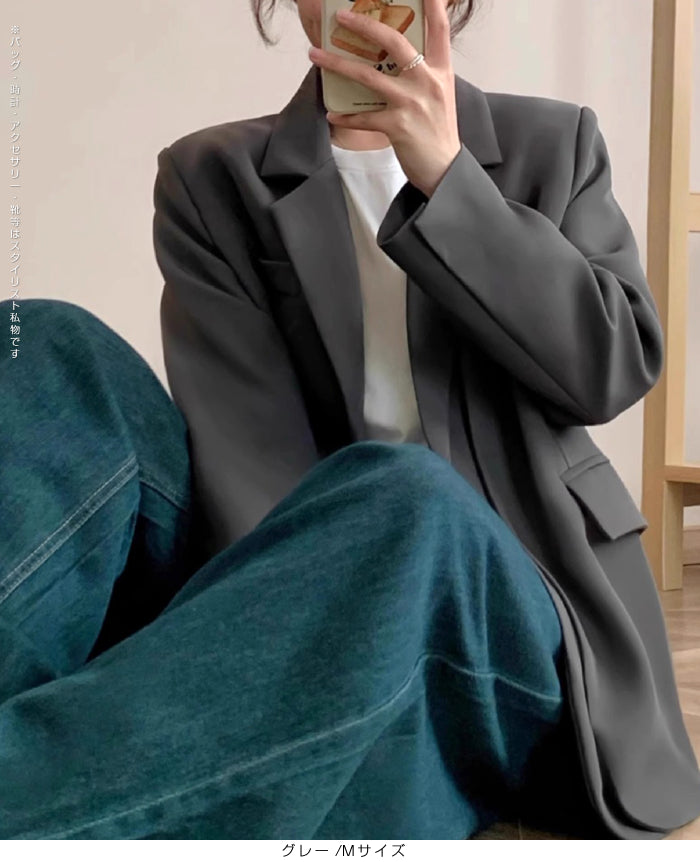 オーバーサイズテーラードジャケット