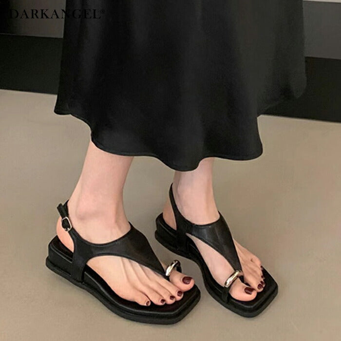 メタルハートビーチサンダル