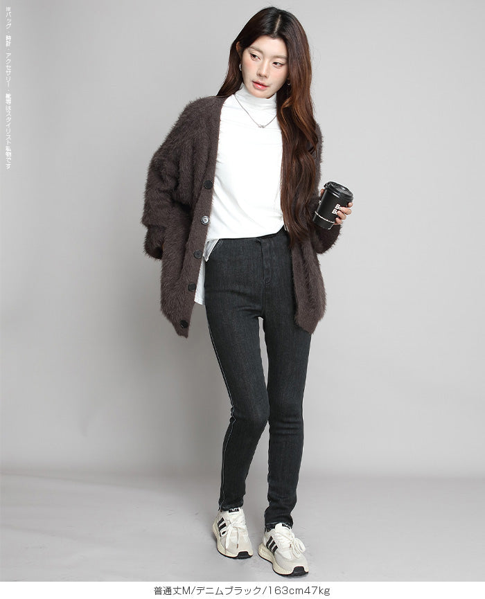 元祖裏起毛スキニーストレッチパンツ