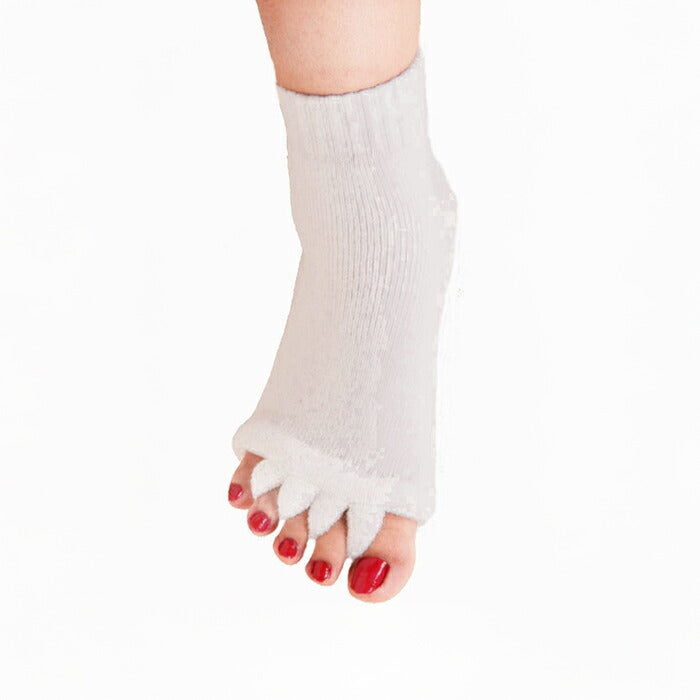 オリジナル保湿素材!足指ソックス