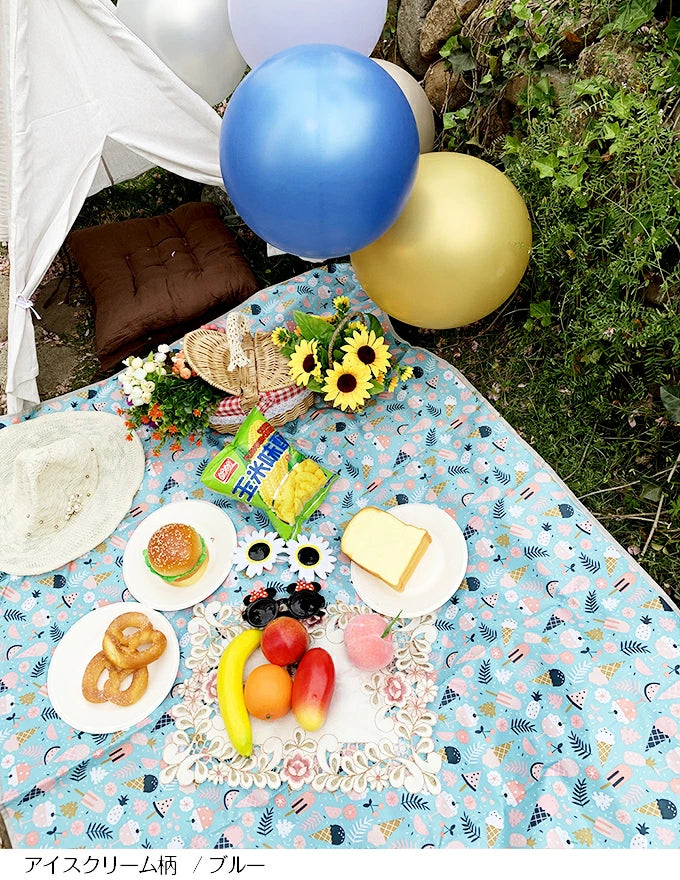 折り畳み防水レジャーシート