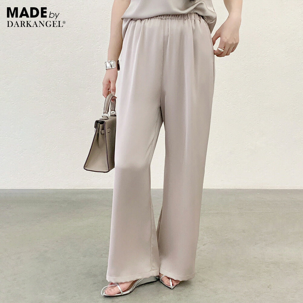 05color | 02type | サテンイージーワイドパンツ